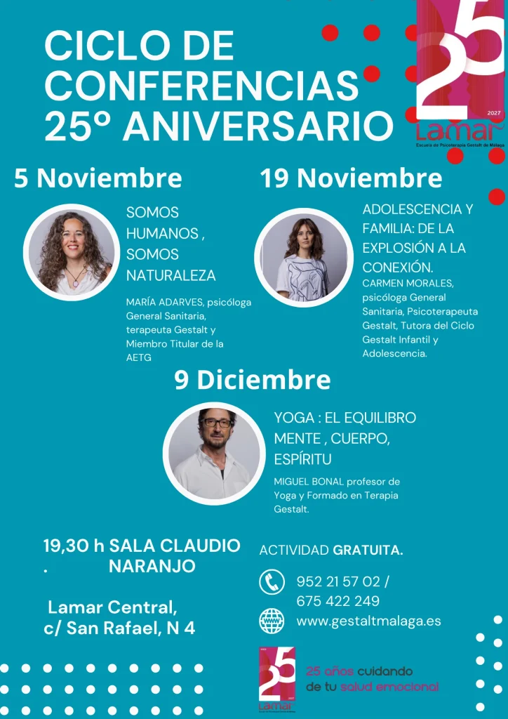 Cartel Ciclo de conferencias Busqueda de empleo Profesional Azul oscuro 1 LAMAR Málaga