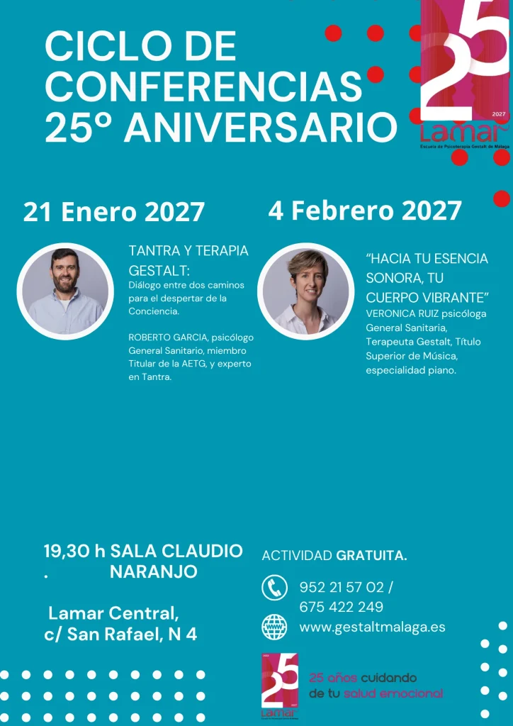 Cartel Ciclo de conferencias Busqueda de empleo Profesional Azul oscuro 2 LAMAR Málaga